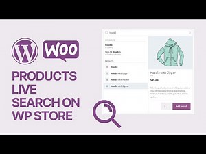 How To Add Products AJAX Live Search on WooCommerce WordPress Store For Free? 🛒