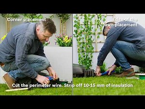 Bosch Indego Installation: Step 5 - Perimeter wire layout