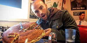 What it's like to do the four pancake challenge that only two people in the world have finished