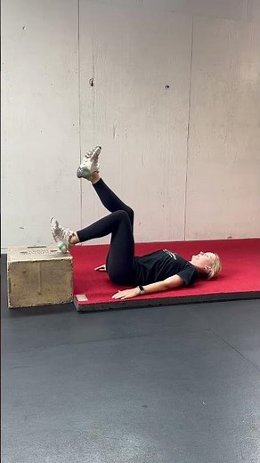 Elevated Single Leg Glute Bridge