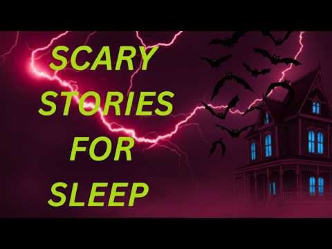 🛑 NO ADS 🛑3 HOURS of TRUE Scary Stories for Sleep | Gentle Rain Sounds 🎧| Black Screen | Epi59