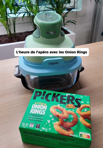 Idées d'apéro gourmand avec CRISPi et Onion Rings