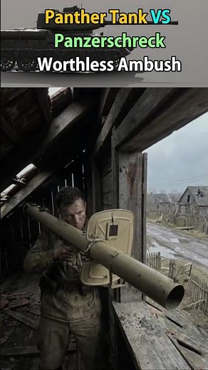 Panther Tank VS Panzerschreck - Red Army's Worthless Ambush in 1944