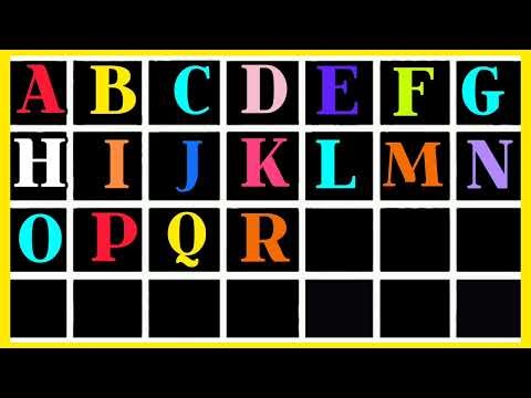 UKG LKG A B C D E || ABC for toddlers || abc video For preschool || A to z for kids || VIDEO 2118