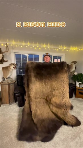 No two bison hides are the same. Each one carries its own character, shaped by open range, weather, and time. Rugged, real, and rooted in American heritage. 🇺🇸 A legacy you can feel. A story you can own. #bisonhide #westernheritage #americanranch #ruggedstyle #heritagegoods