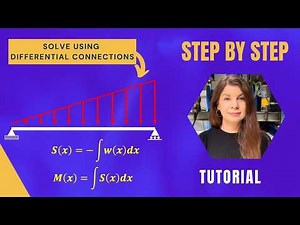 Engineering Mechanics | Beam Tutorial | Triangular Load | Differential Connections Worked Example