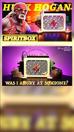 HULK HOGAN Spirit Box - He Explains What Happened After He Died