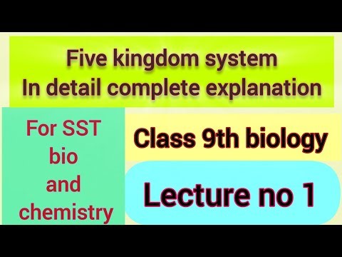 Five Kingdom System of Classification | Class 9 Biology | Complete Explanation