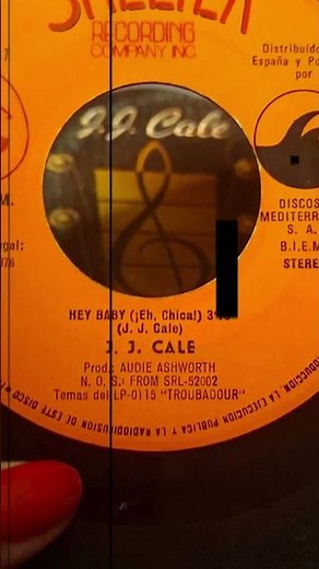 J.J. Cale's Hey Baby hits like a warm hug on vinyl #relaxing #70smusic #vinylrecords