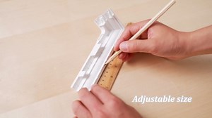 6 x 6 Inches Vinyl Post Sleeve Adjustable Vinyl Post Skirt White Base Porch Column Wraps for 3 to 6.5 Inch Wood Stair Rails(White,4 Pack)