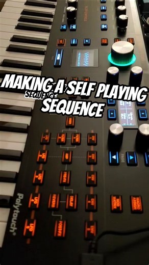 Making a Self Playing Sequence with the HydraSynth Explorer