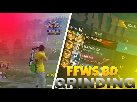 GRINDING FOR FFWS BD 🔥 70 KILL SINGLE MATCH 💥 Ft. TriG FF
