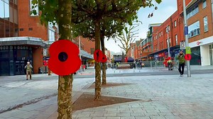 Final preparations underway for the Mayor of Harrow Remembrance Sunday service. Mayor, Cllr Anjana Patel will lead the service and wreath laying ceremony. The parade will now march towards the war memorial in Harrow Town Centre | Harrow Council
