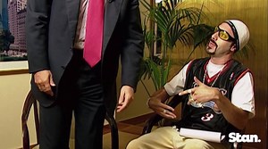 Up until this week, this was the most important meeting of Trump's career... Every episode of Da Ali G Show Remixed is now streaming on Stan. | Stan.