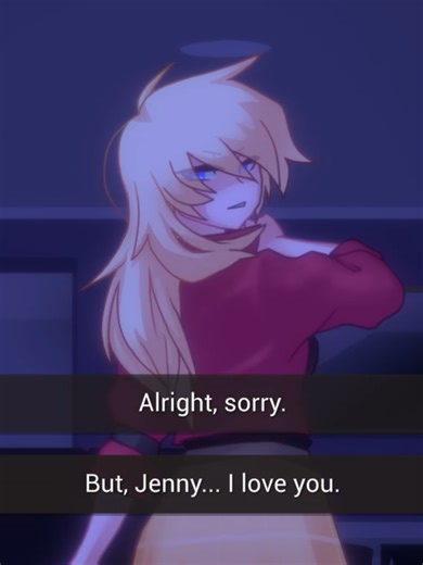 Jenny is TOXIC! #gaming #Indie #itchio #horror #anime Game: Serial Lover