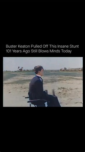 101 years ago, Buster Keaton did something that still feels impossible today. In Sherlock Jr. (1924), he performed stunts so precise and dangerous that he didn’t even realize he had broken his neck—something only discovered 9 years later through an X-ray. Every move, every fall, every jump was perfectly timed, rehearsed, and executed with his signature deadpan expression. Keaton didn’t just act or direct—he became part of the machine of cinema itself, pushing the limits of what was possible on s