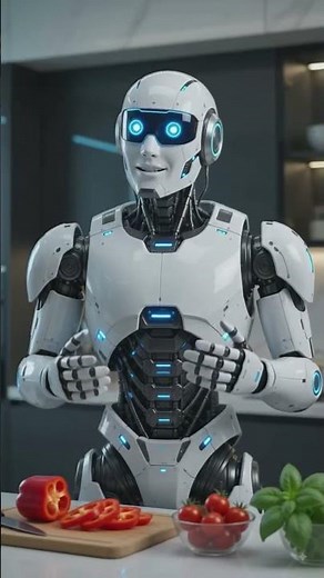 robot cooking video