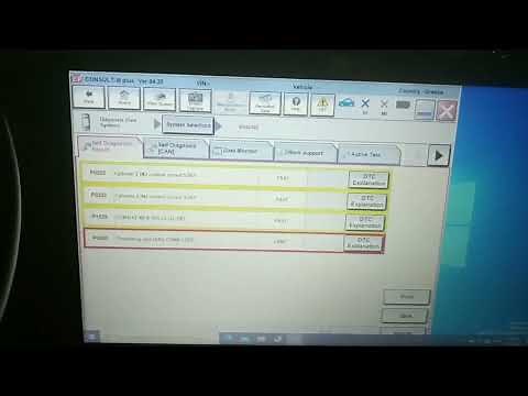 Consult Nissan Qashqai 1.5dci Faults P0202 P1525 P0380 U1000 How to Fix