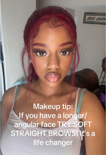 Soft Brow Tips for Longer Angular Faces