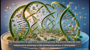 Protonmotive Q cycle in biology