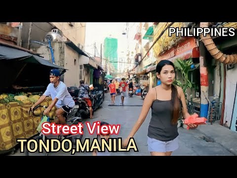 Walking The Streets of Tondo Manila Philippines | Walking Tour [4K]