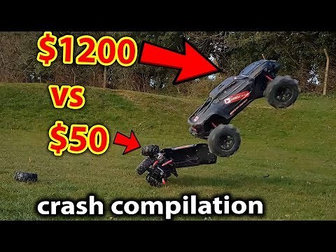 Kev's RC Car Crash & Bash Compilation VOL 1