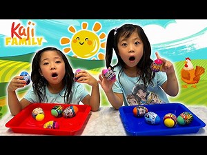 Slime Mystery Egg Science Experiments! - Videos For Kids