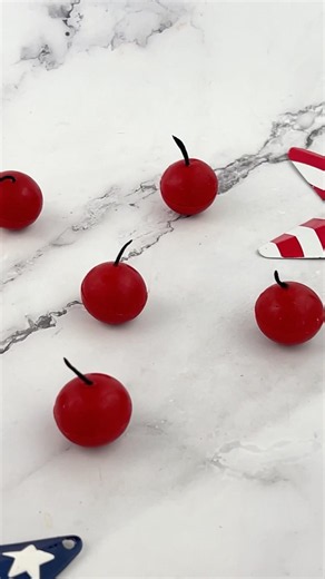 Cherry Bomb Treats That POP 💥🍒 #cutefood #cherrybombs #july4threcipes