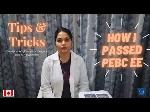 How I Passed my Pebc EE (evaluating exam) part - 1 | Pharmacist in Canada | india to canada