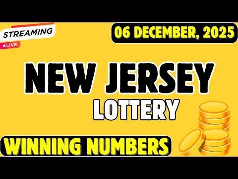 New Jersey Midday Lottery Results For - 06 Dec, 2025 - Pick 3 - Pick 4 - Cash 5 - Pick 6 - Powerball