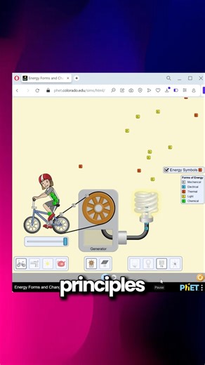 Learn physics and difficult science using interactive simulations🔥 #shorts #study #education