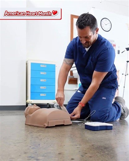 It’s American Heart Month! ❤️ Let’s normalize learning CPR and AED skills — you never know whose life you might save. Explore your options here: https://www.pocketnurse.com/default/products/manikins-simulators/cpr-resuscitation-manikins?product_list_order=qty_sold #HeartHealth #CPRSavesLives | Pocket Nurse