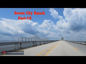 Ocean City Beach Part -10 | Scenic roads of Maryland and Virginia | Road trip