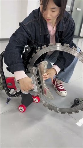 Powerful Wall Cutting Machine in Action 🔥#shortvideo #viralvideo #trendingshorts