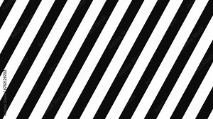 animated background of black and white lines (zebra) running in 3 movement patterns can be used for your video projects