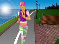 Play Barbie Goes Jogging | Free Online  Games. KidzSearch.com