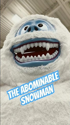 HUGE Abominable Snowman Animatronic from Lowe’s