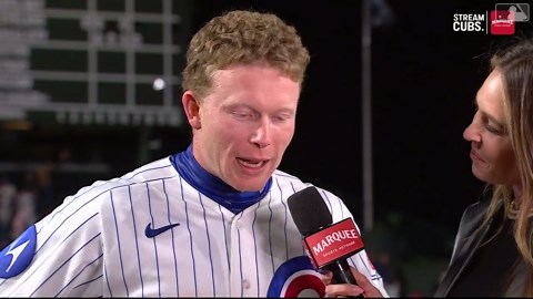 Pete Crow-Armstrong on win, having fun, Michael Busch
