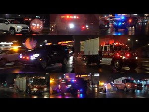 Philadelphia 3RD Alarm Explosion/MCI Responses & Fire Footage **EXTREMELY RARE CATCHES**