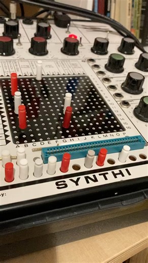 EMS Synthi with Strymon TimeLine in looper mode #emssynthi #strymontimeline