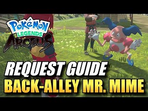 Pokemon Legends: Arceus - Back-Alley Mr. Mime / How To Reach Mr. Mime (Request Guide)