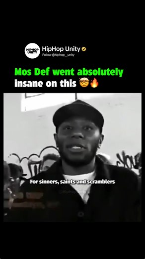 Man that cypher is iconic...Mos Def, Black Thought and Eminem went crazy 🤯 Follow the Page for Daily HipHop Content ❗ @hiphop__unity 🔥🔥🔥 _____________ #mosdef | HipHop Unity
