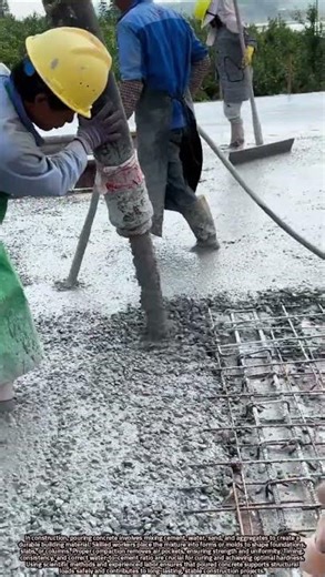 Scientific Techniques for Pouring Concrete Using Cement for Strong Durable Structures