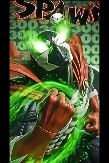 Watch Todd McFarlane's iconic Spawn #300 cover transform into a realistic 3D cinematic experience.