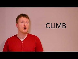 Climb | Learn English words every day with Spotlight