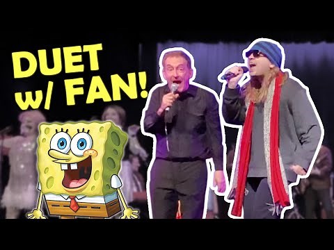 Tom Kenny Sings "Best Day Ever" with FAN!