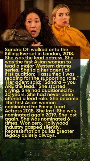 What Sandra Oh Did the Day She Was the Only Asian Lead Will Destroy You