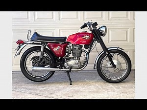 1968 BSA 441 Shooting Star * ONE Kick Cold Start!