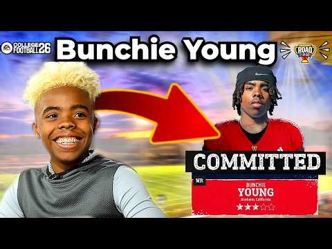 I Put Bunchie Young in College Football 26! (Road to Glory)
