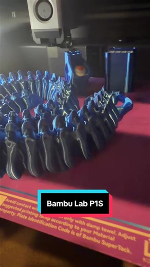 This Bambu Lab P1S gives you fast, reliable prints with precision and simplicity right out of the box because it pairs an intuitive setup, smooth motion system, and crisp layer quality so you can spend more time creating and less time troubleshooting, perfect for beginners and seasoned makers alike. #TikTokShopBlackFriday #TikTokShopCyberMonday #TikTokShopCreatorPicks #TikTokShopRestock #TikTokShopHolidayHaul
